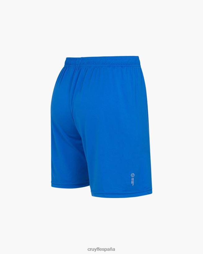 pantalones cortos de entrenamiento Cruyff hombres azul D6DNB656 bermudas