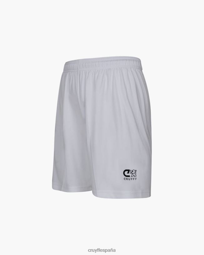 pantalones cortos de entrenamiento Cruyff hombres blanco D6DNB620 bermudas
