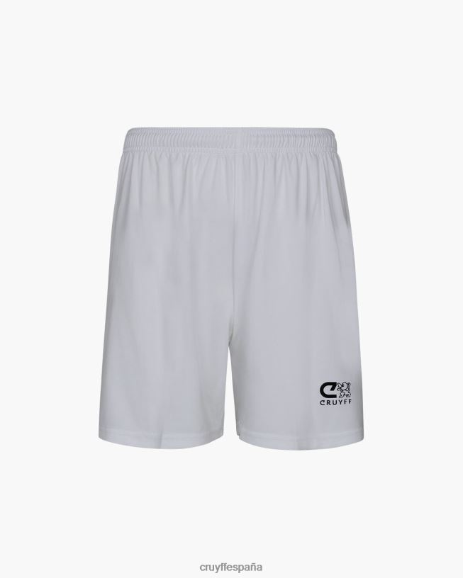 pantalones cortos de entrenamiento Cruyff hombres blanco D6DNB620 bermudas