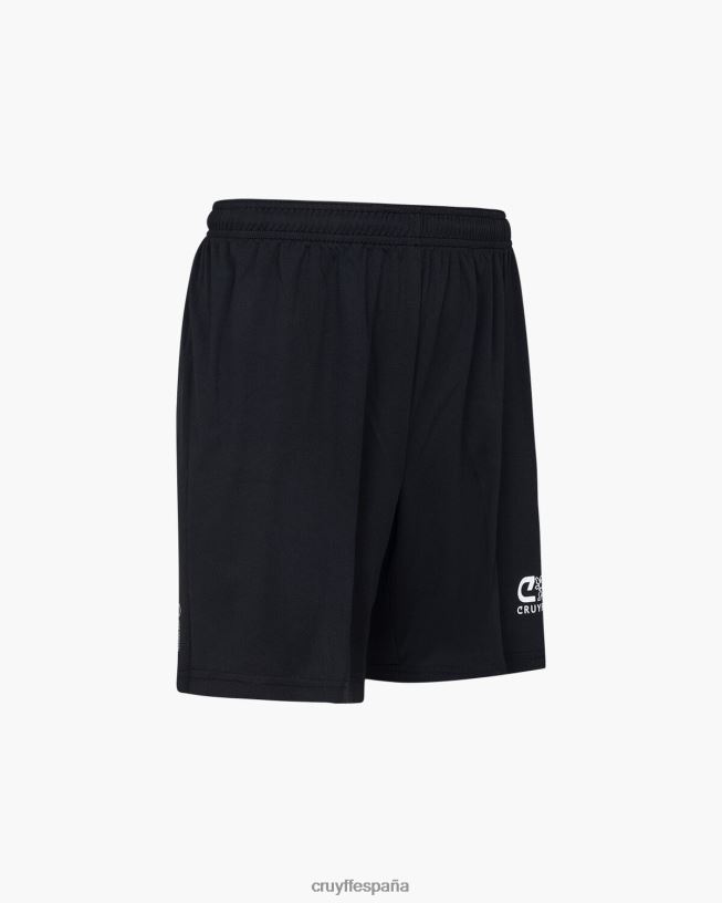 pantalones cortos de entrenamiento Cruyff hombres negro D6DNB643 bermudas