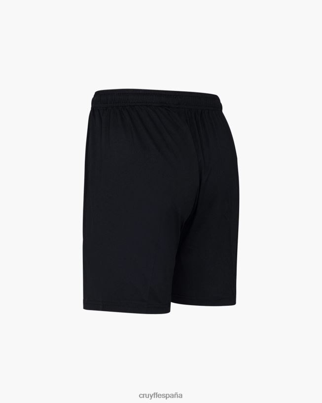 pantalones cortos de entrenamiento Cruyff hombres negro D6DNB643 bermudas