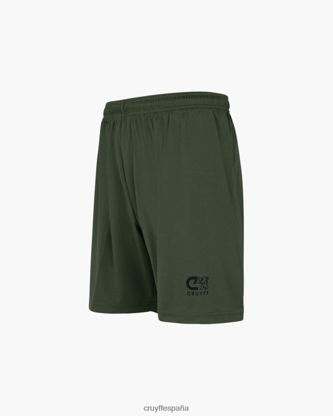 pantalones cortos de entrenamiento Cruyff hombres verde oscuro D6DNB622 bermudas