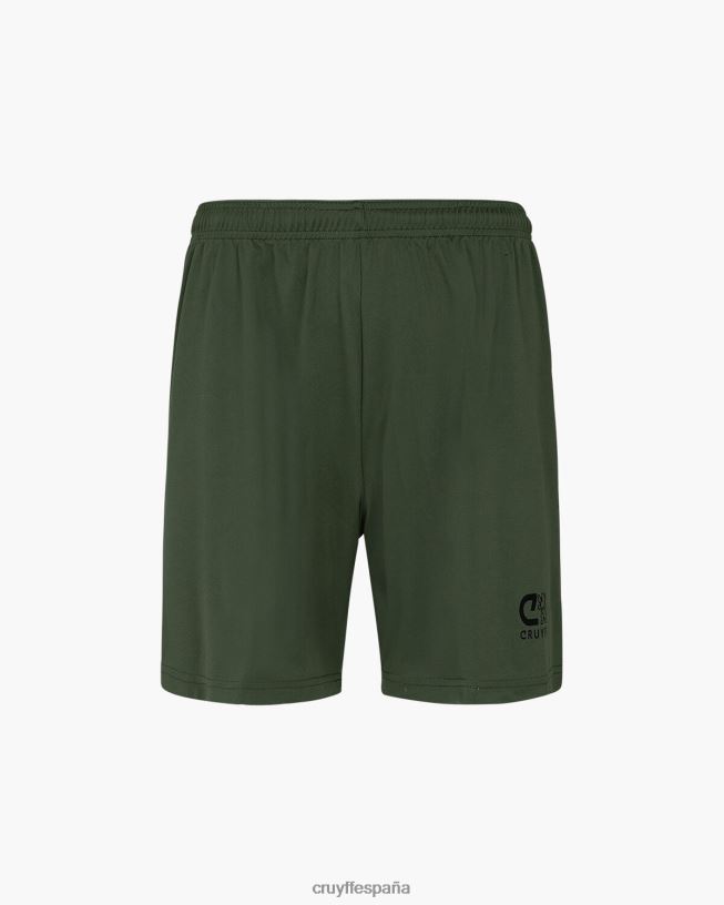 pantalones cortos de entrenamiento Cruyff hombres verde oscuro D6DNB622 bermudas