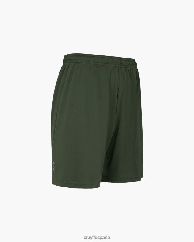 pantalones cortos de entrenamiento Cruyff hombres verde oscuro D6DNB622 bermudas