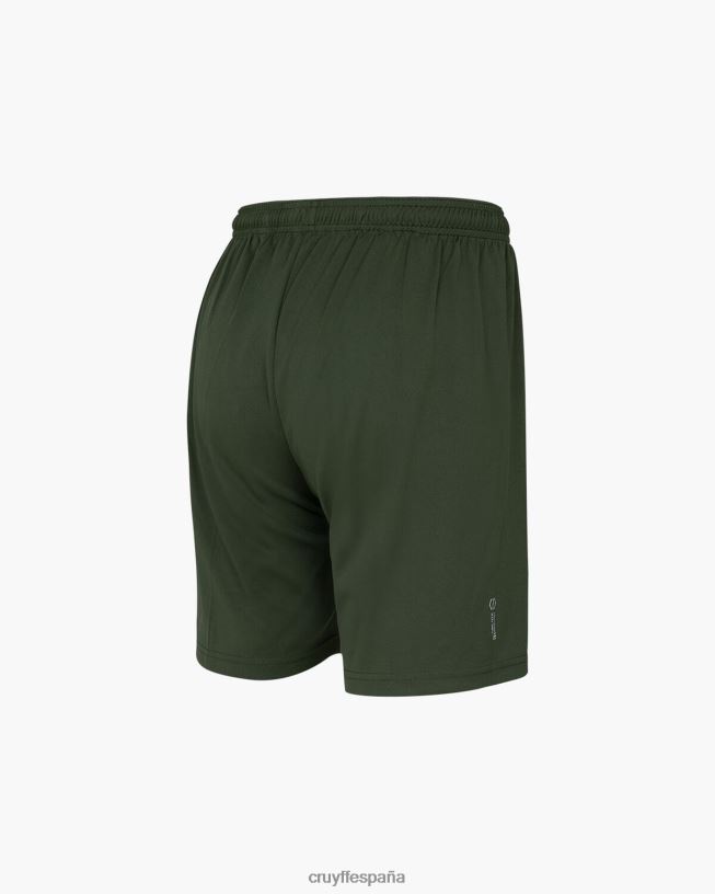 pantalones cortos de entrenamiento Cruyff hombres verde oscuro D6DNB622 bermudas