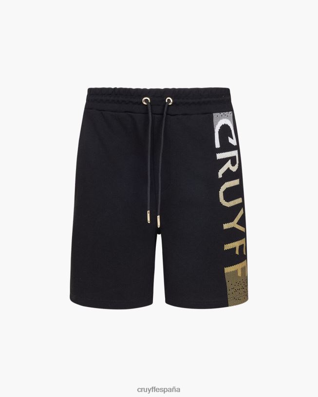 pantalones cortos oriol Cruyff hombres negro D6DNB742 bermudas