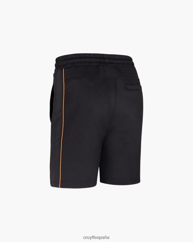 pantalones cortos saul Cruyff hombres negro/naranja D6DNB699 bermudas