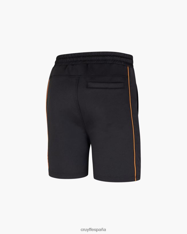 pantalones cortos saul Cruyff hombres negro/naranja D6DNB699 bermudas