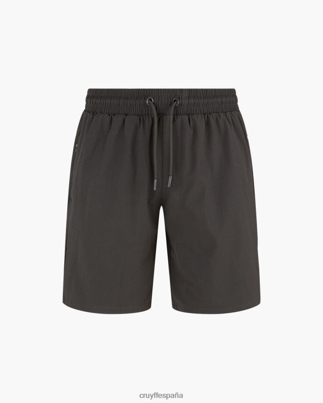 pantalones cortos Álvaro Cruyff hombres verde D6DNB800 bermudas