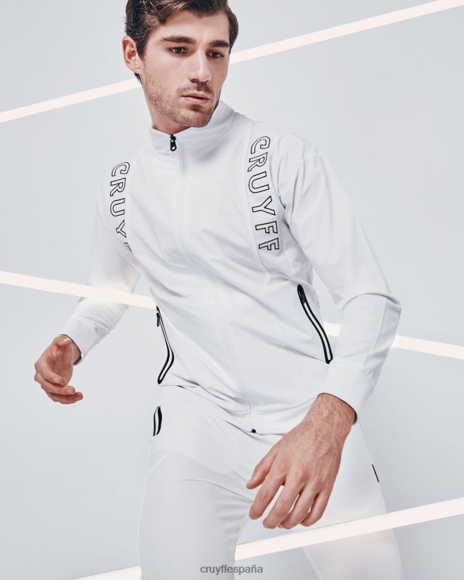 pantalones de chándal Cruyff hombres blanco D6DNB292 pantalones