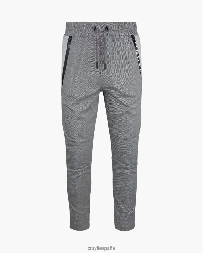 pantalones de chándal Emilio Cruyff hombres gris D6DNB930 pantalones