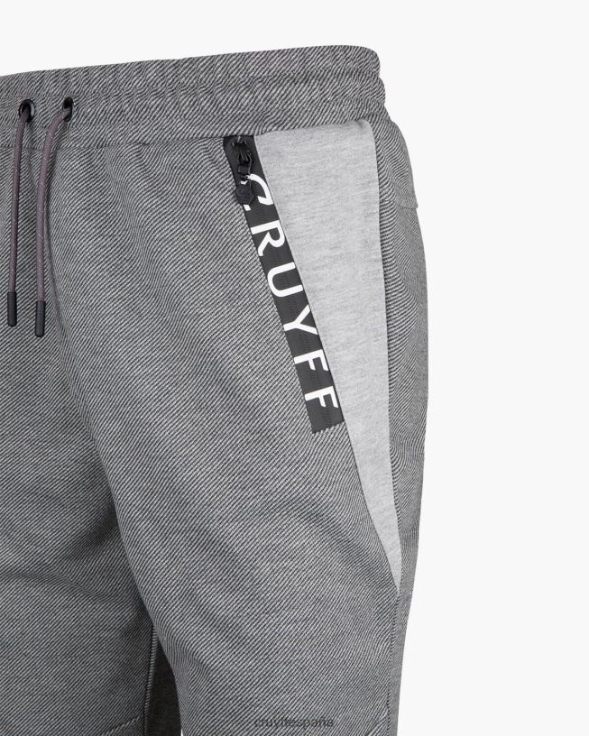 pantalones de chándal Emilio Cruyff hombres gris D6DNB930 pantalones