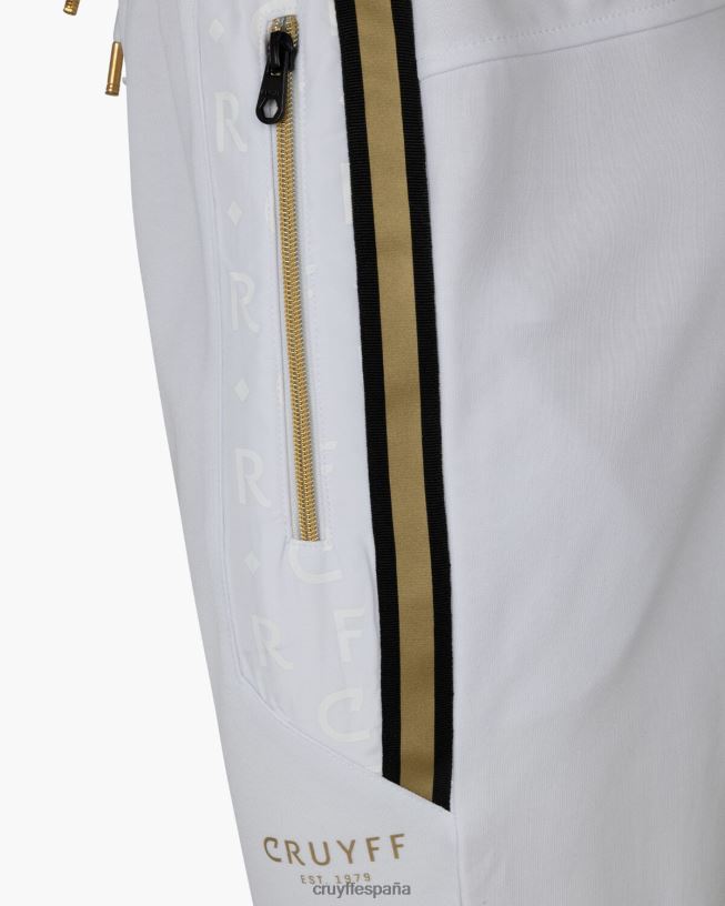 pantalones de chándal gregory Cruyff hombres Oro blanco D6DNB23 pantalones
