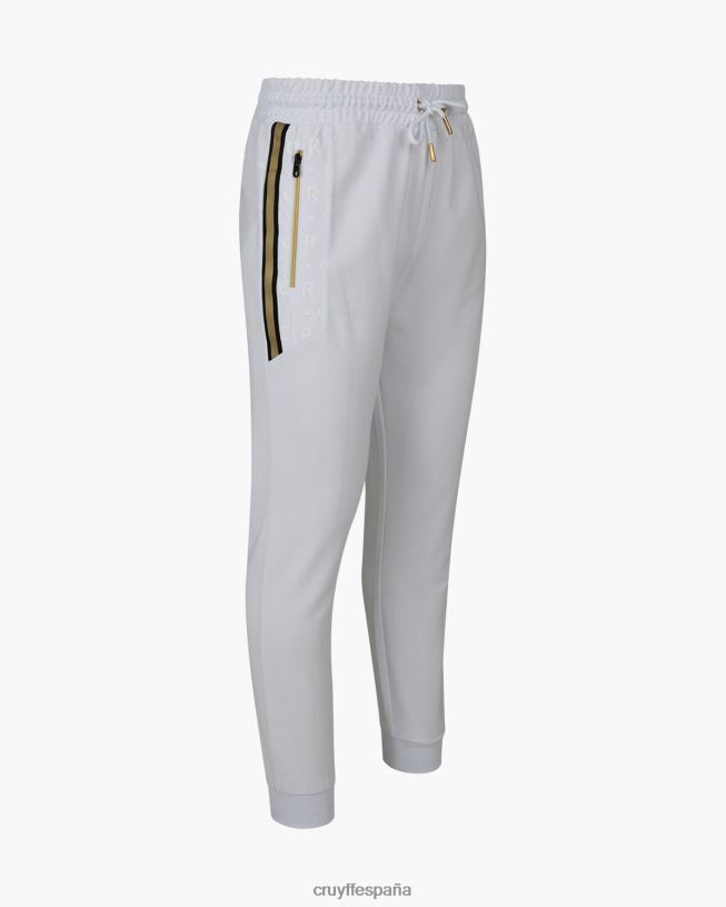 pantalones de chándal gregory Cruyff hombres Oro blanco D6DNB23 pantalones