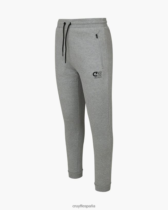 pantalón central Cruyff hombres gris/varios D6DNB807 pantalones