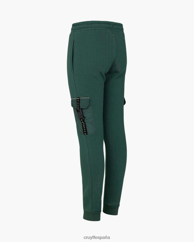 pantalón cortapelos Cruyff hombres verde oscuro D6DNB1175 pantalones