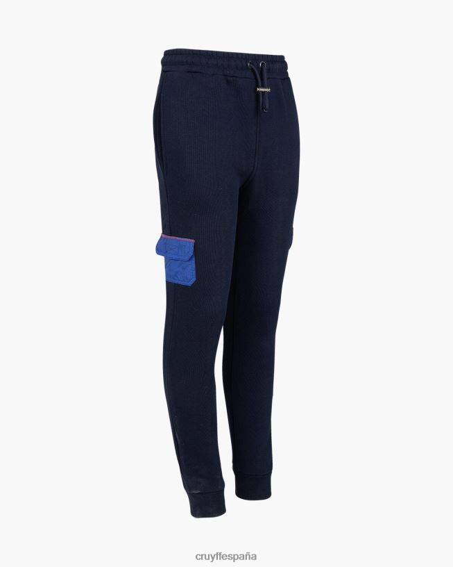 pantalón cortapelos Cruyff júnior Azul marino D6DNB1174 pantalones