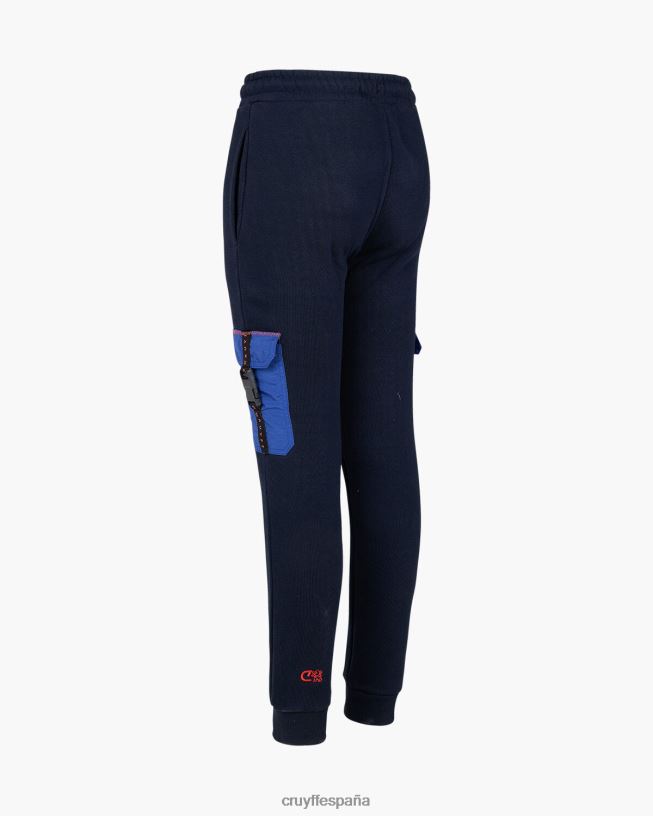 pantalón cortapelos Cruyff júnior Azul marino D6DNB1174 pantalones