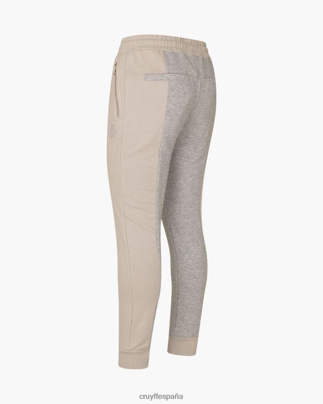 pantalón de chándal galanzo fz Cruyff hombres gris claro D6DNB432 pantalones