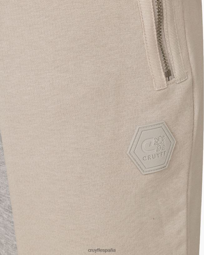 pantalón de chándal galanzo fz Cruyff hombres gris claro D6DNB432 pantalones