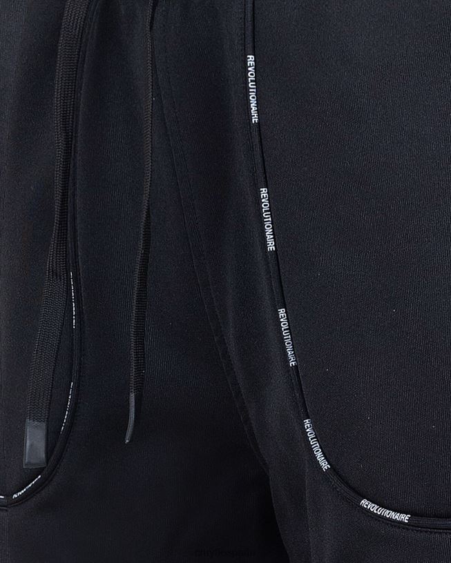 pantalón de chándal revolución Cruyff hombres negro D6DNB456 pantalones