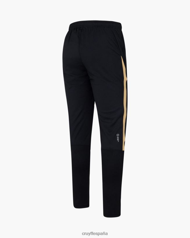 pantalón tecnológico Cruyff hombres oro negro D6DNB637 pantalones