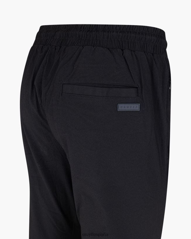 pantalón Álvaro Cruyff hombres negro D6DNB816 pantalones