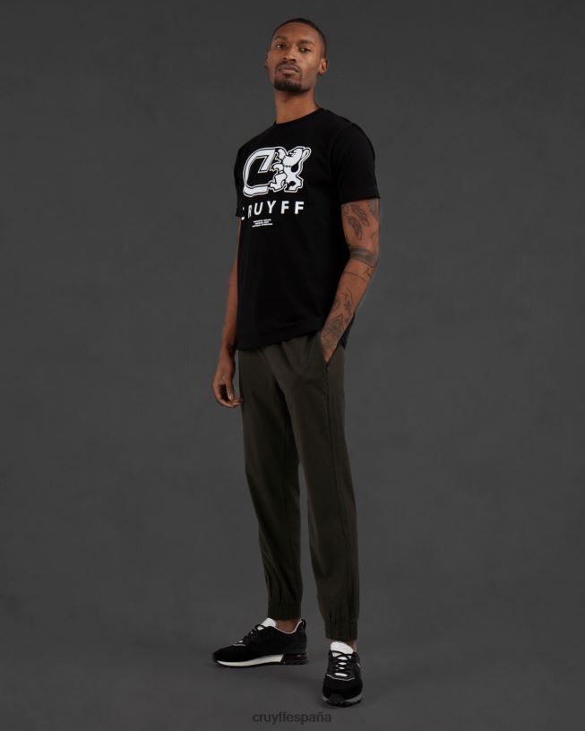 pantalón Álvaro Cruyff hombres verde D6DNB817 pantalones