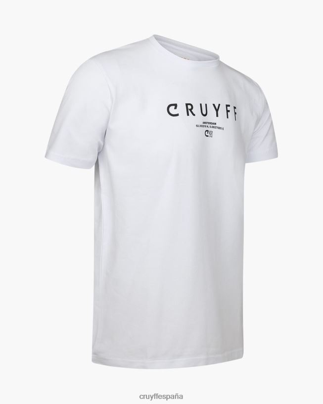 paquete de la ciudad tee ams Cruyff hombres blanco D6DNB640 camiseta