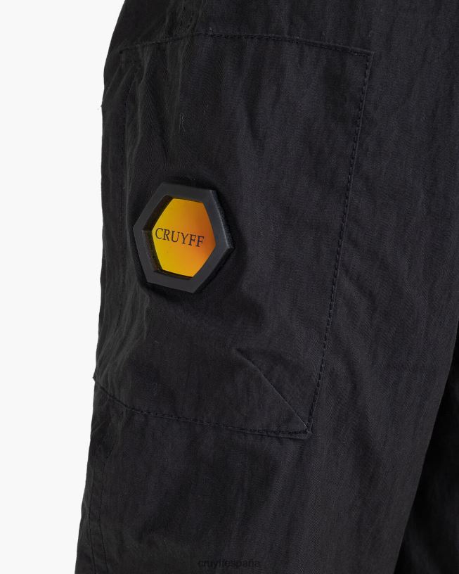 parka naranco Cruyff hombres negro D6DNB460 chaqueta