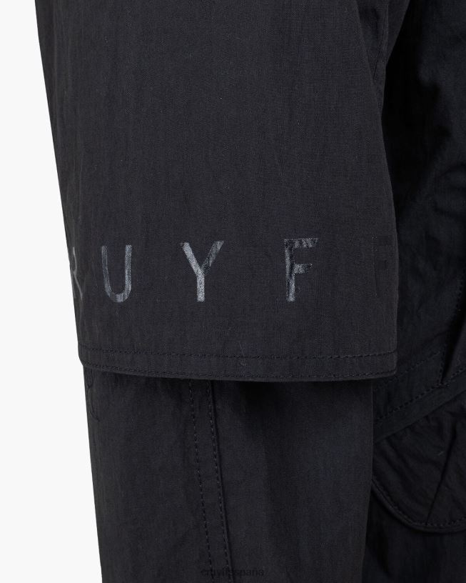 parka naranco Cruyff hombres negro D6DNB460 chaqueta