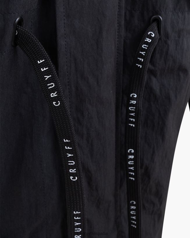 parka naranco Cruyff hombres negro D6DNB460 chaqueta