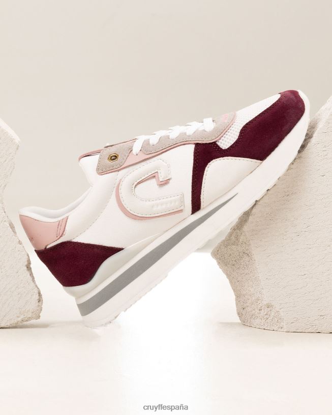 parkrunner lux Cruyff mujer Burdeos D6DNB998 zapatillas