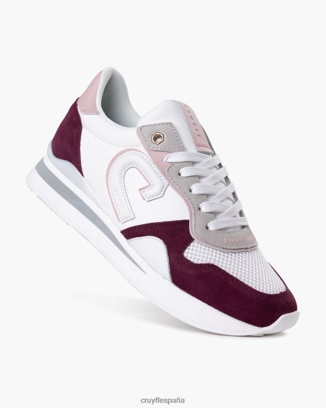 parkrunner lux Cruyff mujer Burdeos D6DNB998 zapatillas