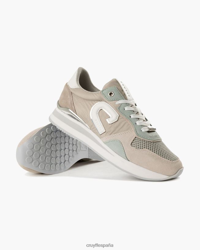 parkrunner lux Cruyff mujer azul Marrón D6DNB985 zapatillas