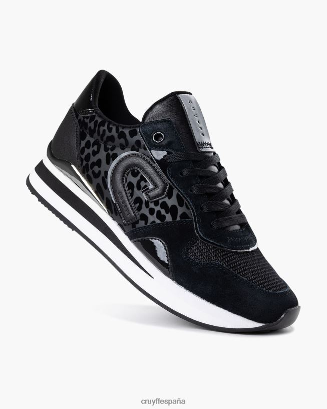 parkrunner lux Cruyff mujer negro D6DNB1042 zapatillas