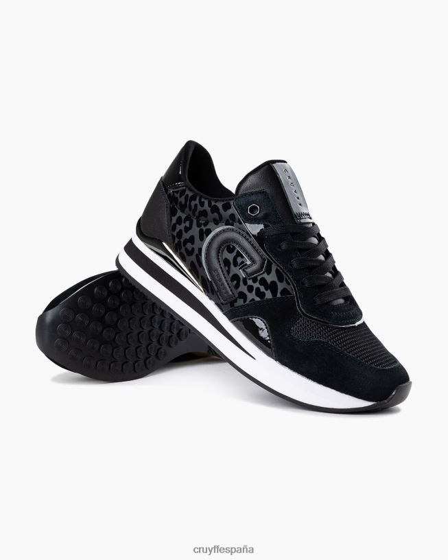 parkrunner lux Cruyff mujer negro D6DNB1042 zapatillas