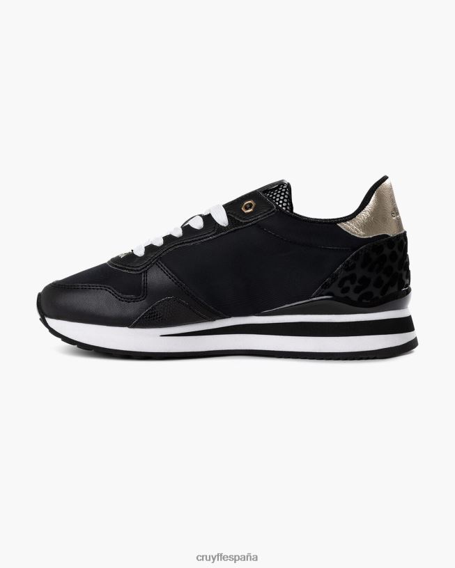 parkrunner lux Cruyff mujer negro D6DNB970 zapatillas