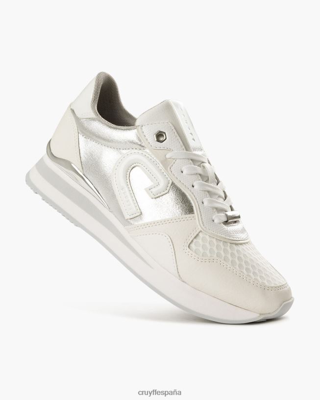 parkrunner lux Cruyff mujer plata blanca D6DNB975 zapatillas