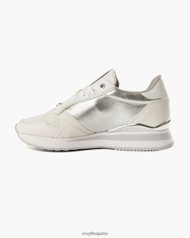 parkrunner lux Cruyff mujer plata blanca D6DNB975 zapatillas