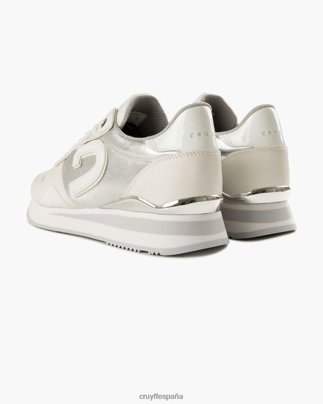 parkrunner lux Cruyff mujer plata blanca D6DNB975 zapatillas