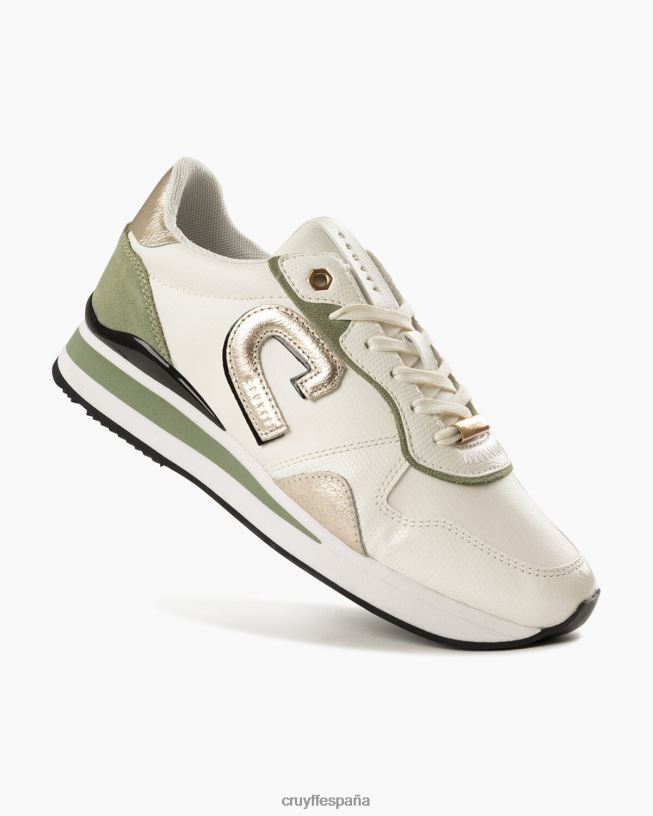 parkrunner lux Cruyff mujer verde blanco D6DNB949 zapatillas