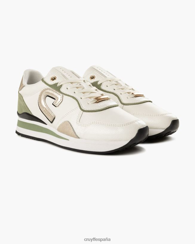 parkrunner lux Cruyff mujer verde blanco D6DNB949 zapatillas