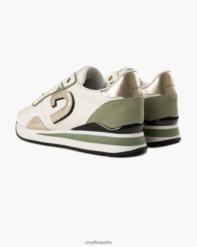 parkrunner lux Cruyff mujer verde blanco D6DNB949 zapatillas
