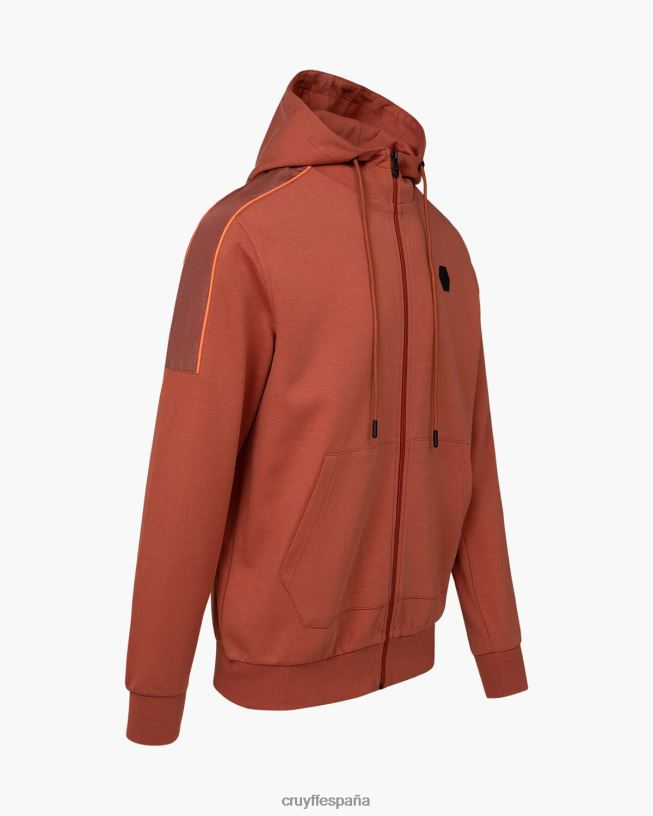 parte superior de la pista de ayuda Cruyff hombres desierto marrón D6DNB226 chaqueta