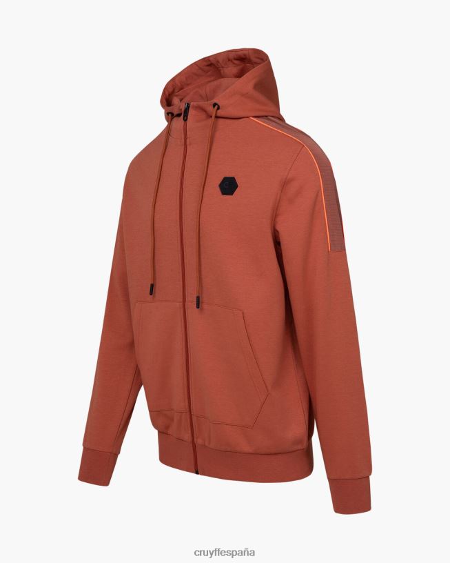 parte superior de la pista de ayuda Cruyff hombres desierto marrón D6DNB226 chaqueta