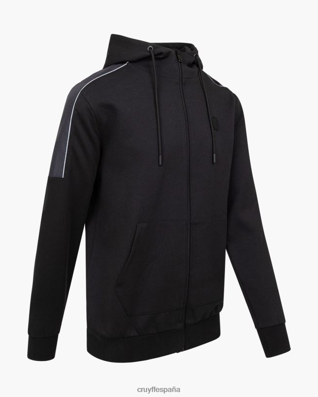 parte superior de la pista de ayuda Cruyff hombres negro D6DNB225 sudadera