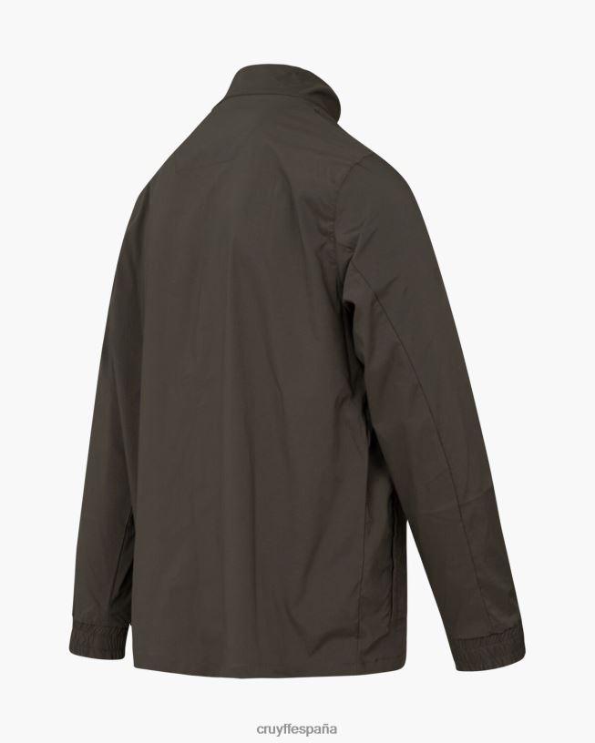 parte superior de la pista de scott Cruyff hombres ejercito verde D6DNB227 chaqueta