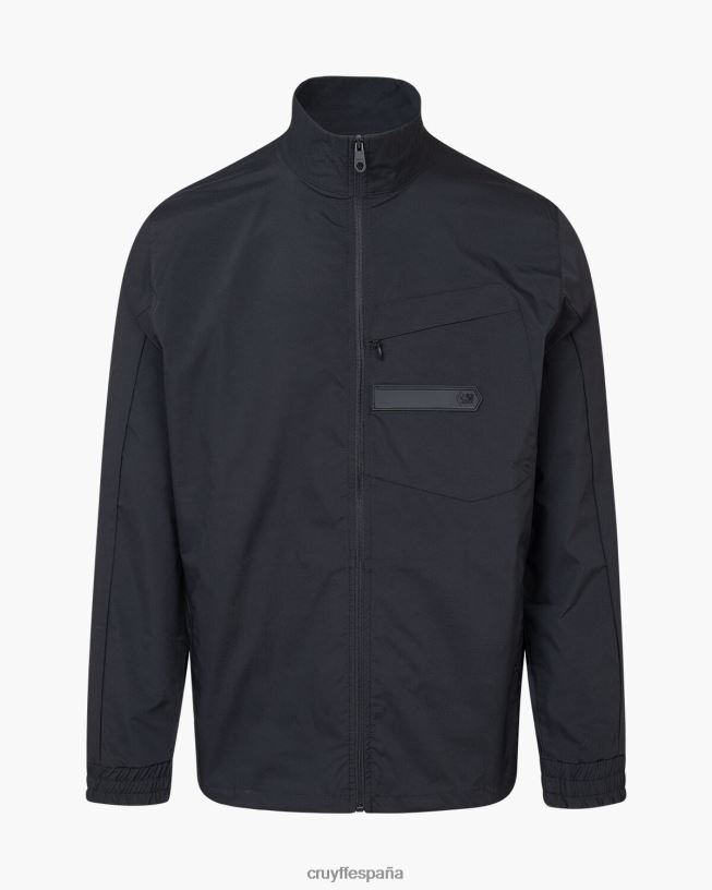 parte superior de la pista de scott Cruyff hombres negro D6DNB228 chaqueta