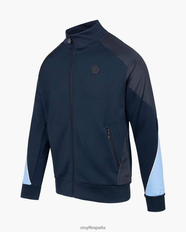 parte superior de la pista saúl Cruyff hombres azul D6DNB730 chaqueta